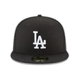 thumbnail image 2 of Gorra New Era Los Angeles Dodgers 11591149 negro 7 ¼, 2 of 4