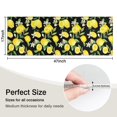 thumbnail image 5 of Yellow Lemon Fruit Flowers Black Pattern Kitchen Rug Mat,Kitchen Runner Rugs Non Skid Washable,Decorative Kitchen Floor Mats for Kitchen,Sink,Laundry,17"X47", 5 of 5