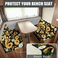 thumbnail image 2 of Yuyamidu Daisy RV Dinette Cushion Slipcover Sunflower RV Couch Covers for Sofa Comfy RV Cushions Replacement for Travel Trailer Couch Soft Camper Couch Cushion Covers, 2 of 7