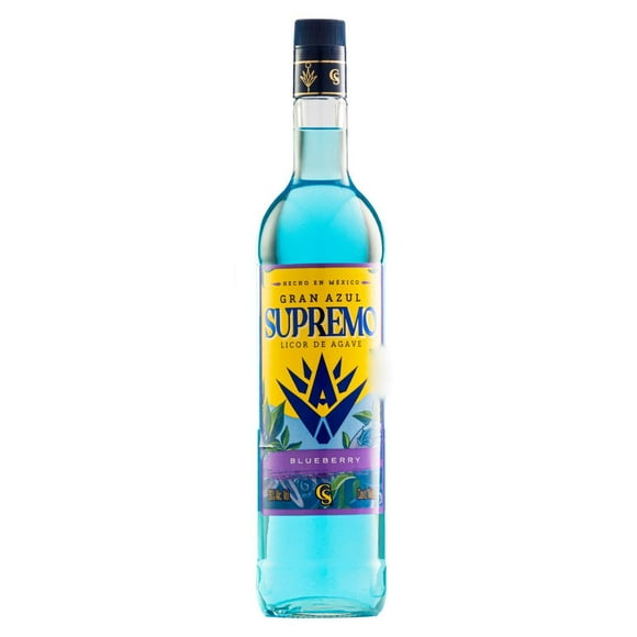 Paquete de 3 Licor Gran Azul Supremo Blueberry 1 L