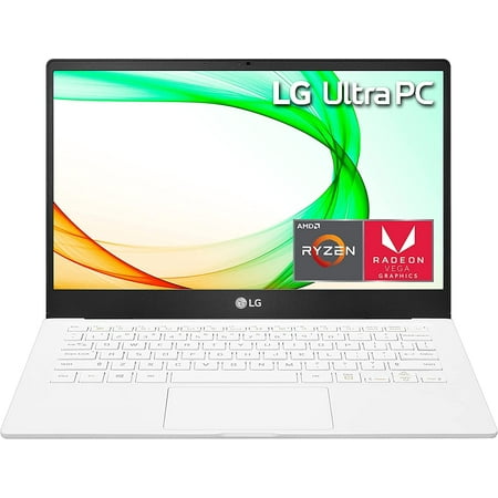 LG Ultra 13U70P Laptop 2022 13.3" FHD 1920 x 1080 Display AMD Ryzen 5 4500U, 6-core, AMD Radeon Graphics, 8GB DDR4, 256GB SSD, Backlit Keyboard, Wi-Fi 6, Bluetooth 5.1, Windows 11 Pro