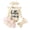 White, variant on mgoYE Hello I'm New Here Newborn Baby Girl Outfit Ruffle Romper Tiered Tutu Dress Shorts Headband Socks Coming Home Clothes Set