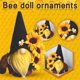 thumbnail image 5 of Sin rostro Nisse Abeja sueca Enano Tomte Decoraciones Adornos para el hogar Hugtrwg Para estrenar, 5 of 7