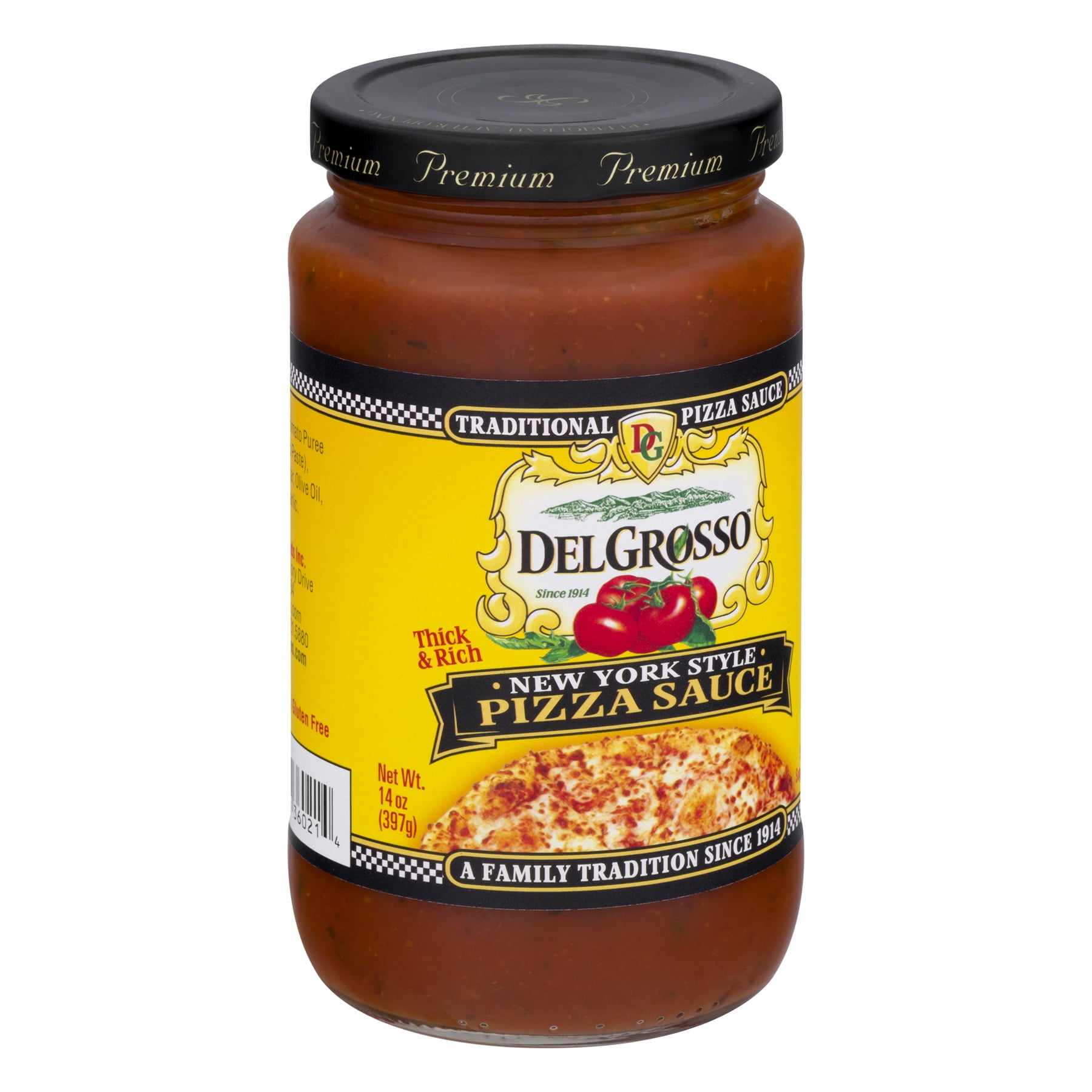 DelGrosso All Natural Pizza Sauce New York Style