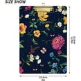 thumbnail image 3 of Coolnut Wildflowers Clipboard A4 Standard Size Decorative Clipboard with Low Profile Metal Clip for Students Men Women Classroom and Office Gifts, 3 of 7