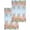 Peach Pink Sky Blue, variant on Pink Flowers Kitchen Dish Towels for Drying Dishes Set of 4, Spring Floral Daisy Farmhouse Pastoral Botanical Waffle Weave Microfiber Hand Tea Bathroom Towels Quick Dry & Absorbent Towel 15.7x23.6