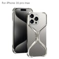 thumbnail image 1 of EZLIFE Funda de aleación de aluminio sin marco para iPhone 16 Pro Max, cubierta de disipación de calor T5 Q1I4, 1 of 7