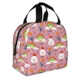 thumbnail image 2 of Fotbe Cartoon Chicken Bolsa Térmica con Estampado y Forro de Aluminio Grueso Bolsa de Almuerzo con Bolsillo Frontal para Hombres y Mujeres, Ideal para Trabajo, Escuela, 2 of 8