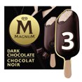thumbnail image 2 of Magnum Dark Chocolate Ice Cream Bars, 3 x 85 mL, 2 of 7
