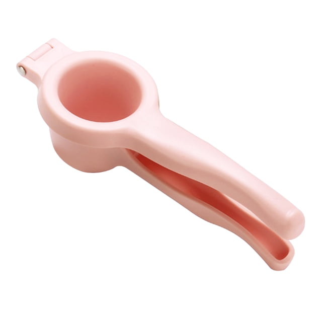 1pc Household Manual Lemon Juicers Fruit Hand Squeezer Citrus Extractor Tool for Home Kitchen Restaurant (Pink)