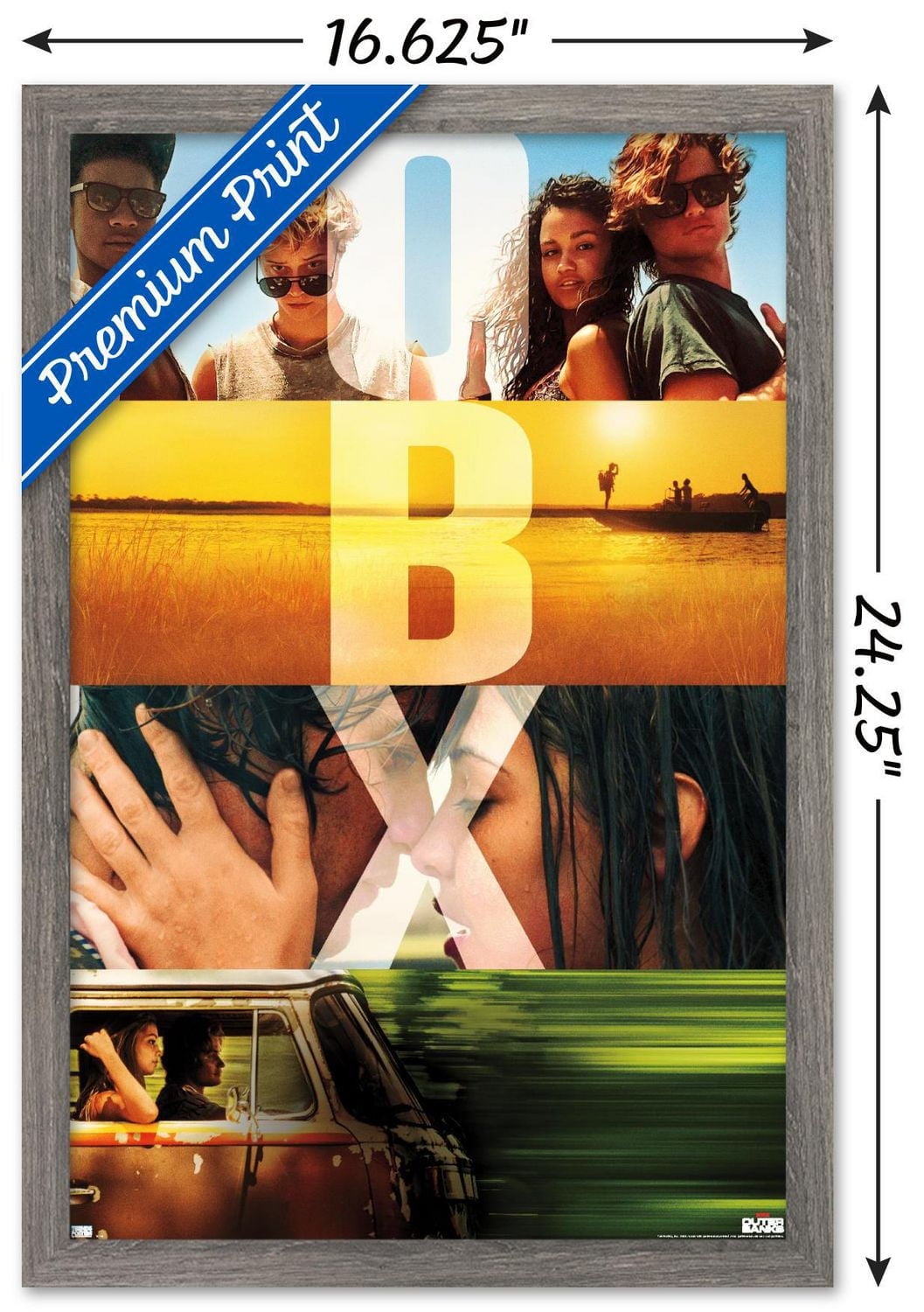 Netflix Outer Banks - OBX Wall Poster, 22.375" x 34"