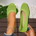 thumbnail image 4 of Tqyyweavej Women's Mesh Flats Slip On Closed Toe Dressy Mules Versatile Comfortable Breathable Ballet Shoes, Gifts for Women 36-43, 4 of 10