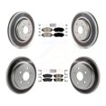 thumbnail image 1 of Transit Auto Front Rear Ceramic Pads and Coated Disc Brake Rotors Kit for Car 2019 Toyota C-HR To 06 18 Vehicles Manufactured In Japan KGA-104747, 1 of 11