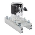thumbnail image 1 of Fastener Slotting Bracket, Non Slip Pads Aluminum Alloy and Acrylic Router Slotted Base  for Handcraft, 1 of 7