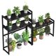 thumbnail image 2 of Soporte para Plantas Ekisemio de 3 Niveles Apilable Impermeable Negro, 2 of 6