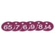 thumbnail image 4 of Etiqueta numerada, 50 etiquetas numeradas redondas, etiqueta numerada, etiqueta de apicultura, diseño de próxima generación, 4 of 8
