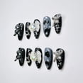 thumbnail image 2 of Pure Handmade Press on nails, JC Press On Nails Kit , Short Length Nail Press Ons, Durable, Easy Application, Stylish Impress Press On Nails,Perfect for Daily Wear & Special Occasions（E15 M）, 2 of 5