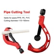 thumbnail image 3 of Metal Scissor PVC PP PE Bearing Pipe Cutter Copper Tube Plumbing Cutting Tool Stainless Steel Cutter ,Easy to Use, 3 of 6