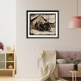 thumbnail image 3 of Historic Framed Print, Petersburg Virginia. Engineers at H.Q. Army of the Potomac, 17-7/8" x 21-7/8", 3 of 9