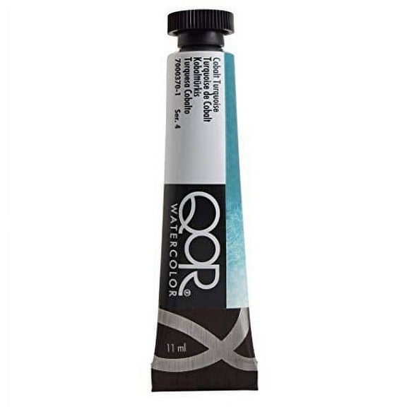 QoR Watercolor, 11ml Tube, Cobalt Turquoise