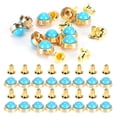 thumbnail image 2 of Rivets d'Ongles, 100 Ensembles de Rivets en Cristal Coloré Design Révolutionnaire, 2 of 9