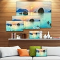 thumbnail image 4 of Designart Sunrise Panorama Canvas Wall Art, 4 of 4