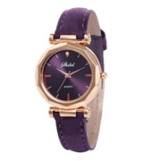 TANGNADE Toteaglile Fashion Women Leather Casual Watch Luxury Analog Quartz Crystal Wristwatch