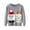 Gray, variant on Zwiiyzr 2-11Y Baby Girls Boys Christmas Sweater Crewneck Pull Over Knit Solid Long Sleeve Fall Winter Clothes Gray