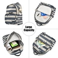 thumbnail image 5 of FORMRS Mini Backpack Purse for Women Travel Daypack Casual Shoulder Bag, Dark Sharks, 5 of 7