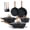 black15, variant on Ceramic Cookware Sets 15PCS Pots and Pans Set Non Stick