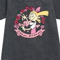thumbnail image 2 of Hey Arnold! - Valentine's I Love You - Toddler And Youth Girls Fleece Dress, 2 of 4
