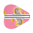 thumbnail image 5 of Yiaed A Funny Cat Print Hair Cap with Button,Coral Fleece Hair Towel Wrap for Women Wet Hair,Quick Dry Turban for Wet Hair Long Thick Hair, 5 of 5