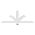 thumbnail image 4 of 60"W x 22 1/2"H x 4"D x 4"F, 9/12 Pitch, Redmond Architectural Grade PVC Gable Bracket, 4 of 8