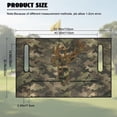 thumbnail image 7 of KUIFORTI Camo Deer Head Golf Cart Seat Cover Comfortable Thick Travel Sports Cart Seat Cushion Covers Fashion Fits for EZGO, Yamaha, Club Car and More 2 Seats Golf Carts, 7 of 7