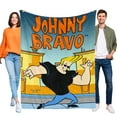 thumbnail image 1 of Johnny Bravo anti-pilling, suave, ligera, esponjosa y acogedora de lujo para hogar y cocina – Perfecta para niños y adultos,120X180cm, 1 of 6