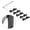 10PCS, variant on PASILI Electric Scooter Screw Set Mounting Screw Kit With Wrench For Ninebot Es1 Es2Es4 Durable Stainless Steel E Scooter Accessories