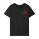 thumbnail image 1 of Camiseta de mujer Ropa de moda de verano Camiseta con cuello redondo para viajes en la calle Camping Negro, 1 of 7