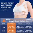 thumbnail image 2 of Posture Corrector for Women and Men, Adjustable Upper Back Brace for Clavicle Support and Providing Pain Relief from Neck, Shoulder, and Upper Back (L/XL), 2 of 5