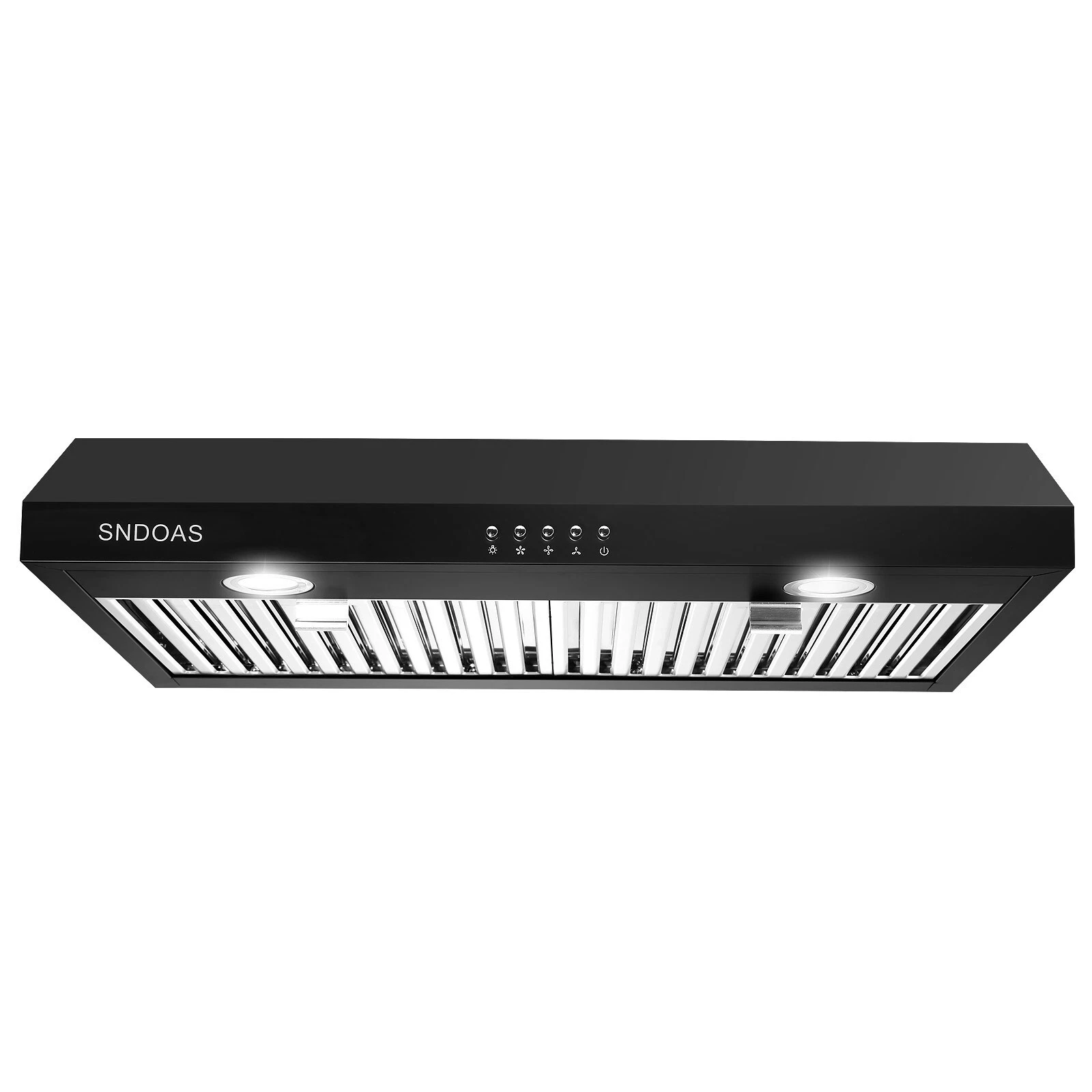 Range Hood 30 inch Under Cabinet Vent Hood 600 CFM Stainless Steel 3-Speed Strong Air-flow KITCHEN RANGE HOOD