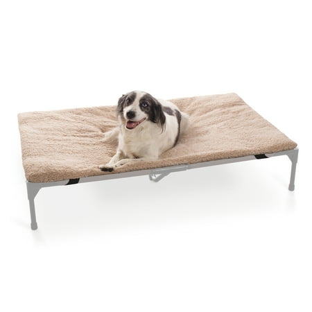 UPC: 0655199016952 | K&H Pet Products Original Pet Cot Pad (Cot Sold Separately) Tan X-Large 50 X 32 Inches