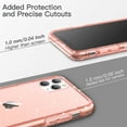 thumbnail image 7 of JETech Glitter Case for iPhone 11 Pro, 5.8-Inch, Bling Sparkle Shockproof Phone Bumper Cover, Cute Sparkly for Women and Girls (Rose Gold), 7 of 7