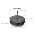 thumbnail image 2 of Nail On Furniture Felt Pads Chair Table Leg Protector 24mm Dia Black, 2 of 6