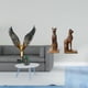 thumbnail image 2 of Estatua de gato de extendidas de resina, escultura, adorno de Feng Shui, figuras decorativas, sujetalibros, soportes para estanterías de libros,, 2 of 8