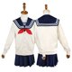 thumbnail image 3 of Disfraz de Anime My Hero Academia, Himiko Toga, uniforme JK, faldas, suéter, abrigo, ropa de Halloween y Navidad para mujeres y niñas, 3 of 4