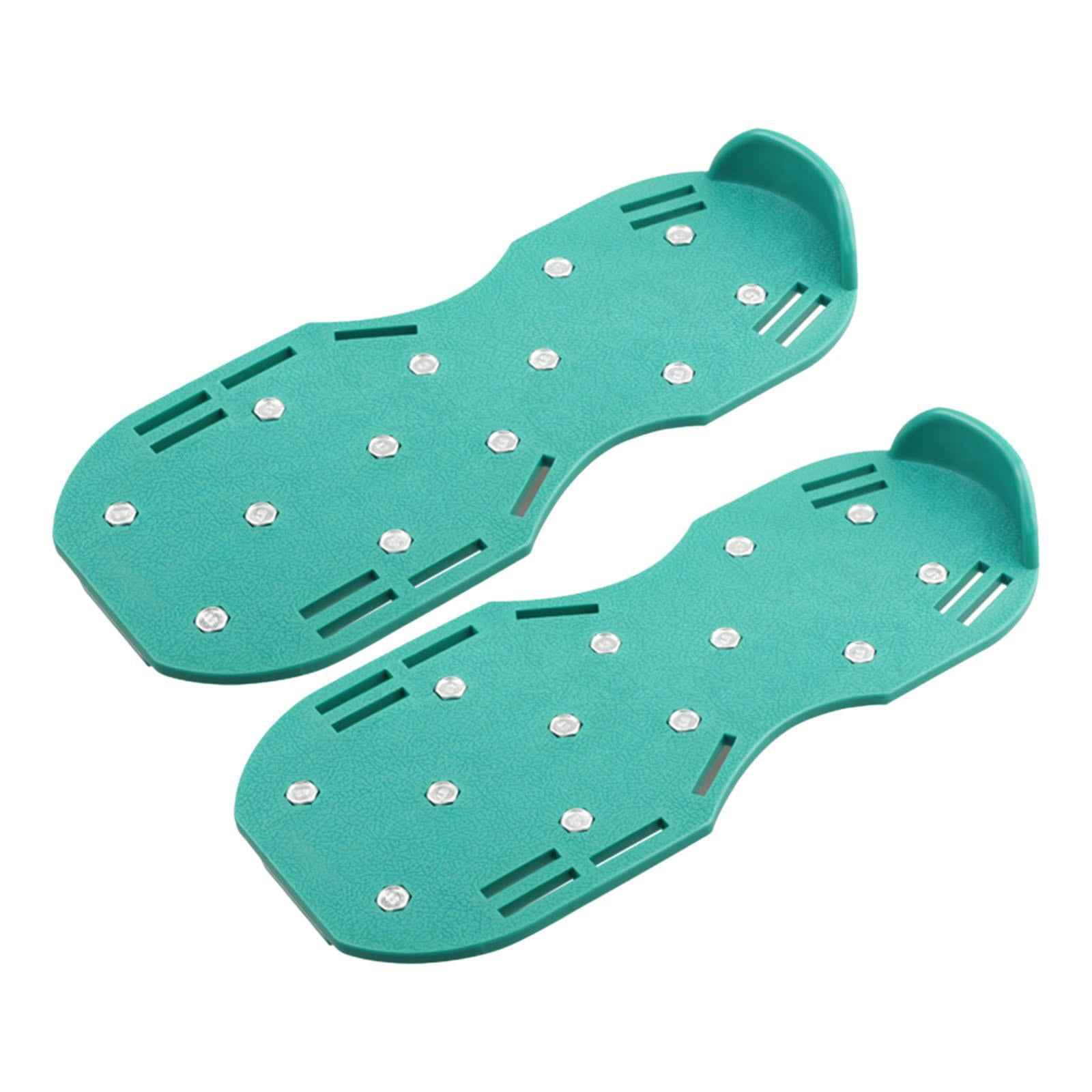 Lawn Aerator Shoes, Lawn Aerator Shoe Lawn Aerating Sandals with Adjustable Straps, 26 size garden Tools for Yard Patio Lawn Garden