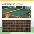 thumbnail image 4 of PawHut Catio Outdoor Cat Enclosure, Large Cat House for 3 Kitties, Orange, 4 of 9