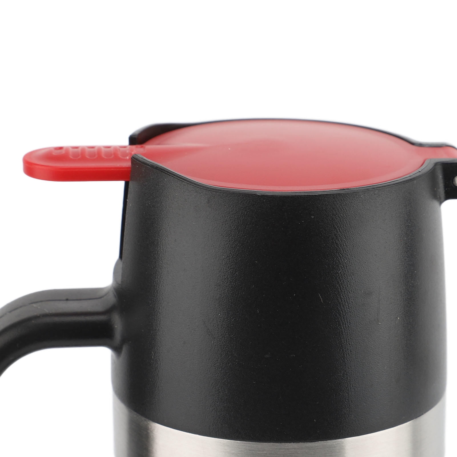 Yajisi 350ml No Drip Honey Dispenser, Clear Glass Syrup Dispenser with Handle, Black for Coffee Shops & Restaurants, 10.2x5.1x3.5in