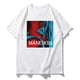 thumbnail image 5 of Maneskin-Camiseta con estampado gótico Harajuku para mujer, camiseta informal básica con cuello redondo, manga corta, y2k, envío directo, 5 of 5