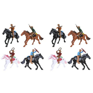 roblox action collection - the wild west five figure pack [includes  exclusive virtual item] 