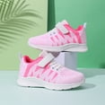thumbnail image 6 of Quealent Toddler/Little Kid Boys Girls Shoes Running Sports Sneakers Pink for Size 1, 6 of 9